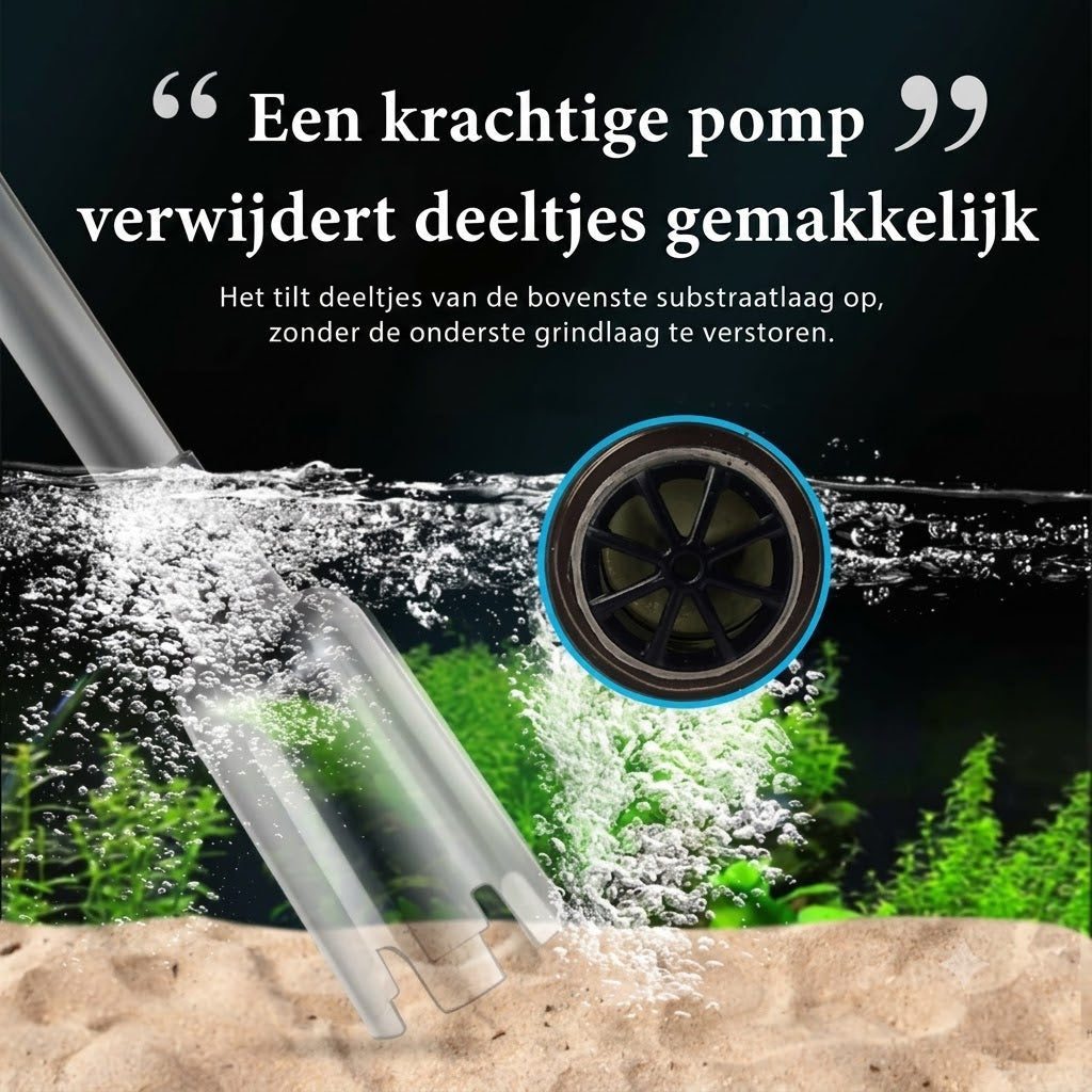 Draadloze Bodemreiniger voor Aquaria