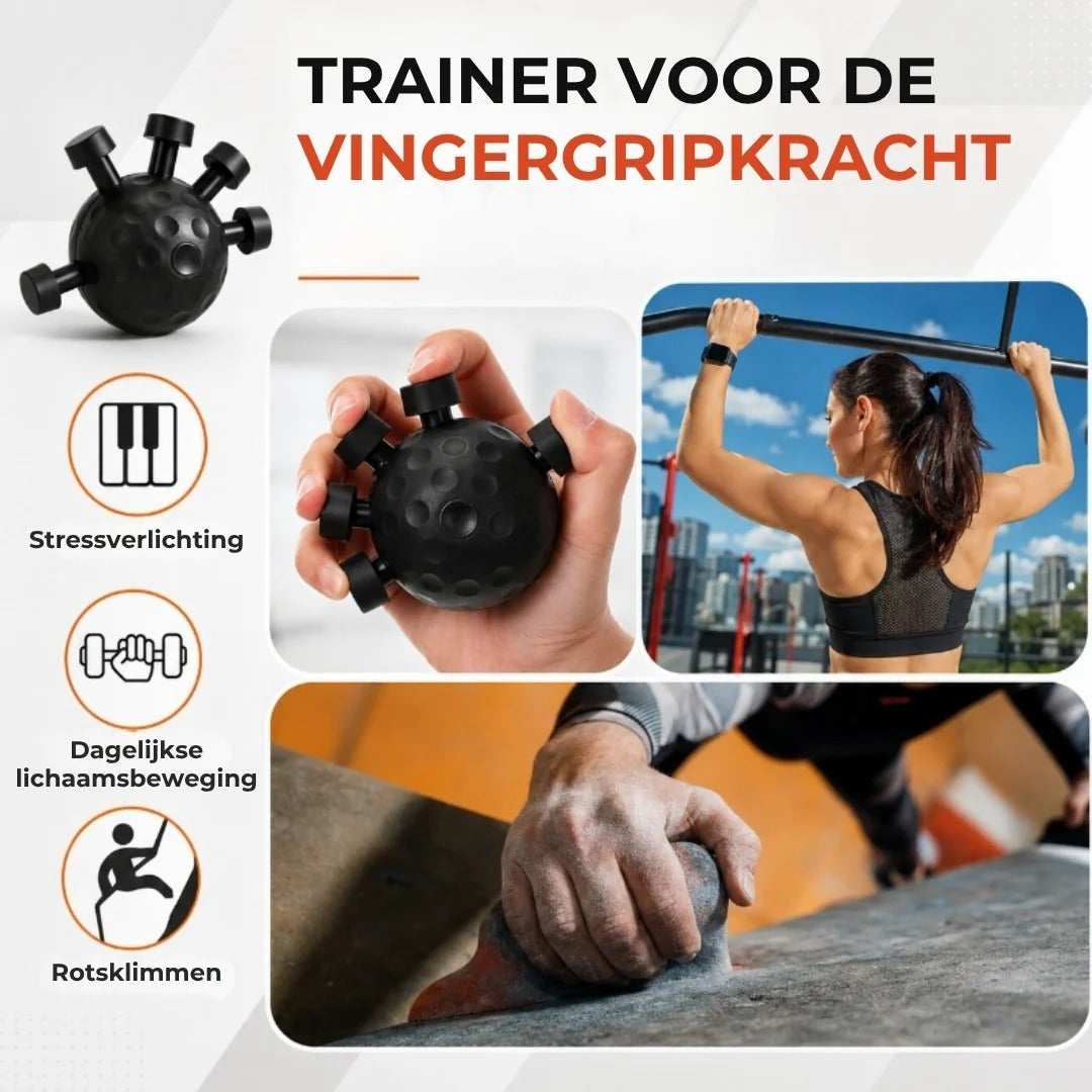 Grijpkrachttrainer bal voor vingers en handen