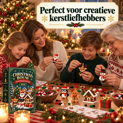 Christmas Build adventskalender met bouwbare kerstfiguren