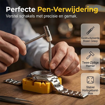 Horlogereparatieset voor band en batterij vervangen