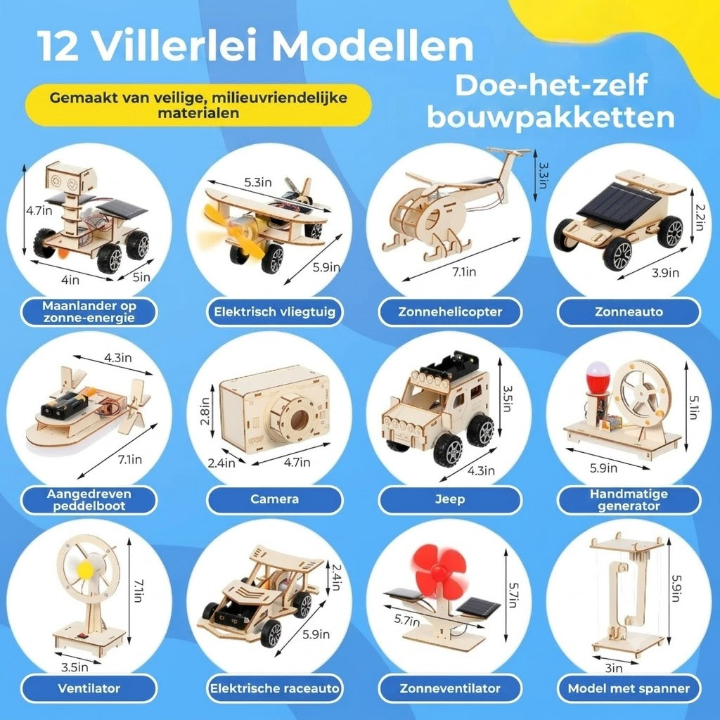Robotbouwset zonder Gereedschap