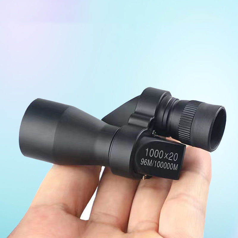 Mini Verrekijker 1000x20 + Smartphone Clip