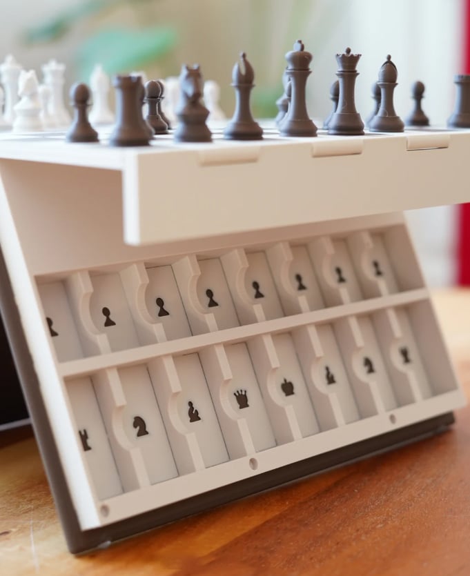 Internationale magnetische schaakdoos