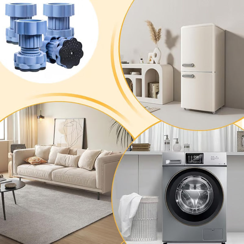 Universele wasmachine balancerende hoogteverhogers