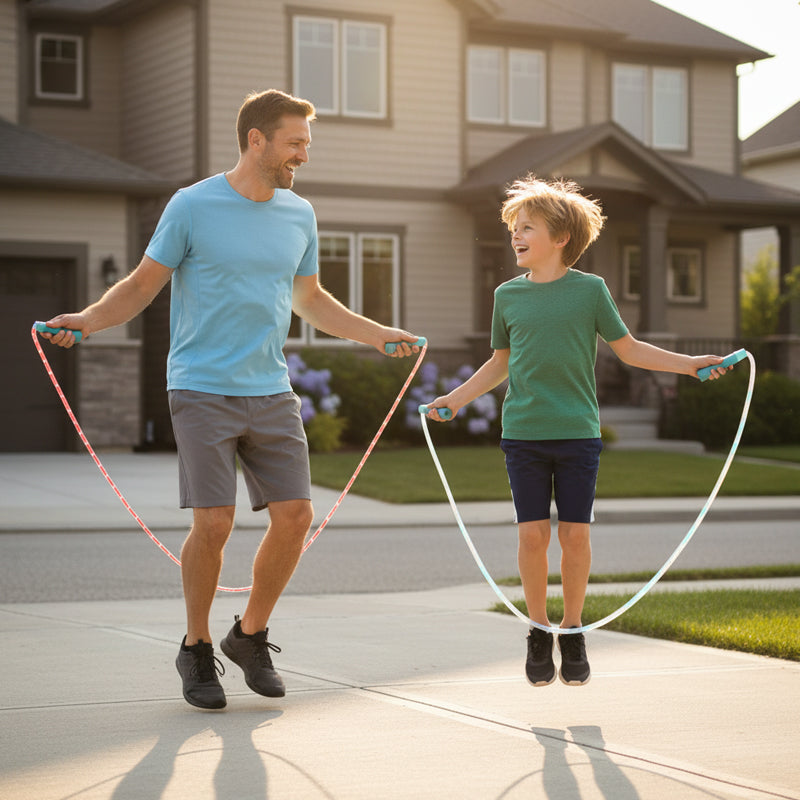 LED-verlicht springtouw voor kinderen