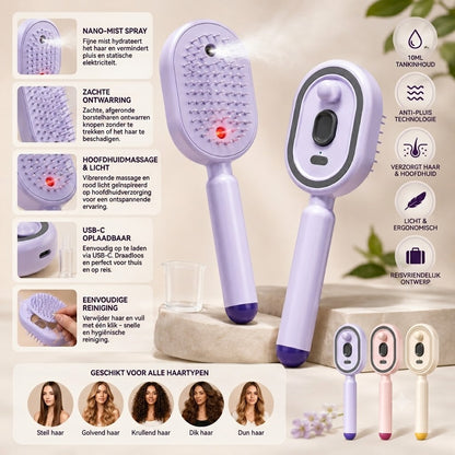 SprayBrush elektrische sprayborstel met nano mist