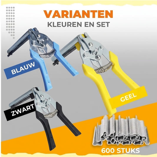 M type klemringtang met 600 klemringen