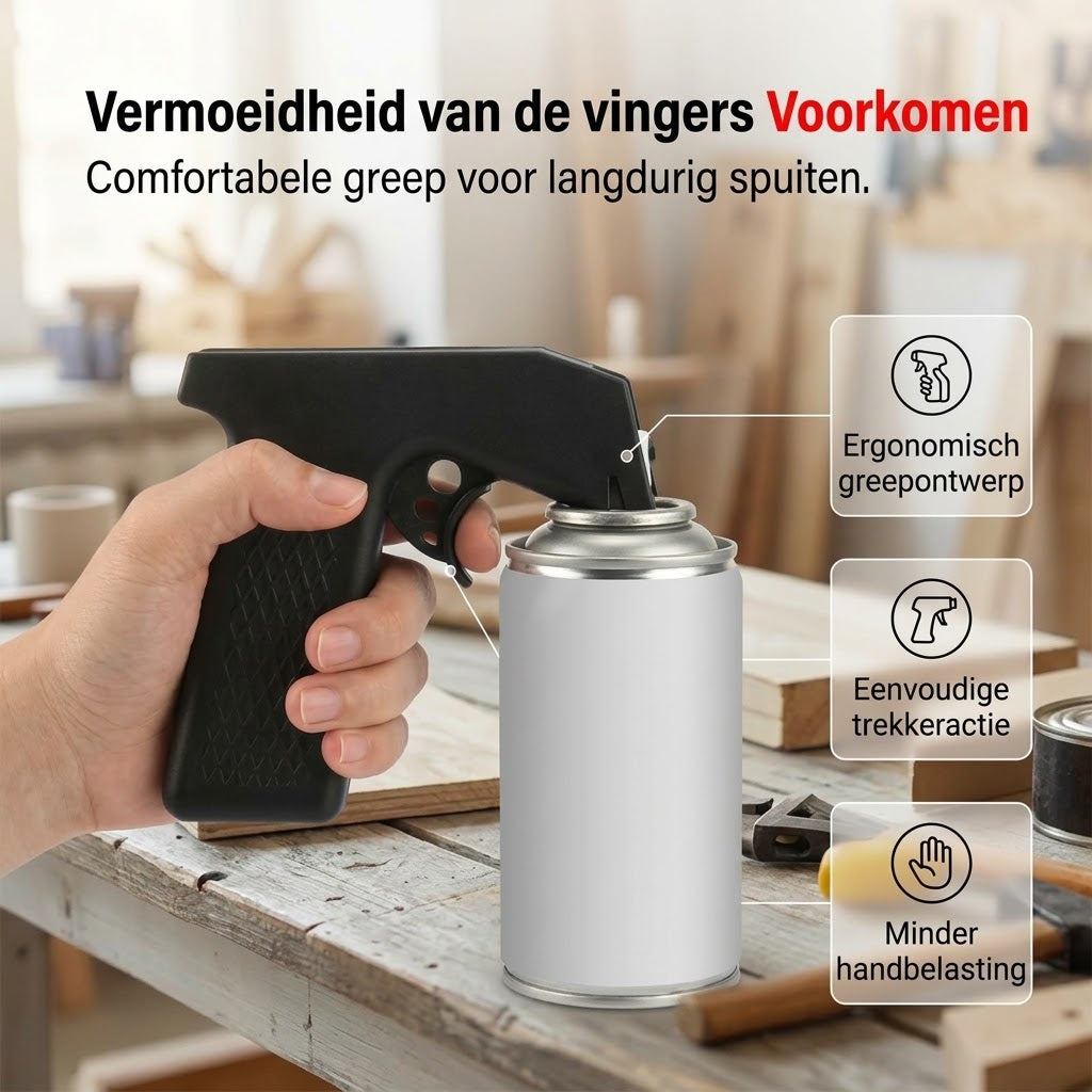 Trekkerhendel voor spuitbussen