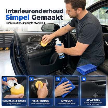 Schuimreiniger voor Dashboard Leder en Vinyl