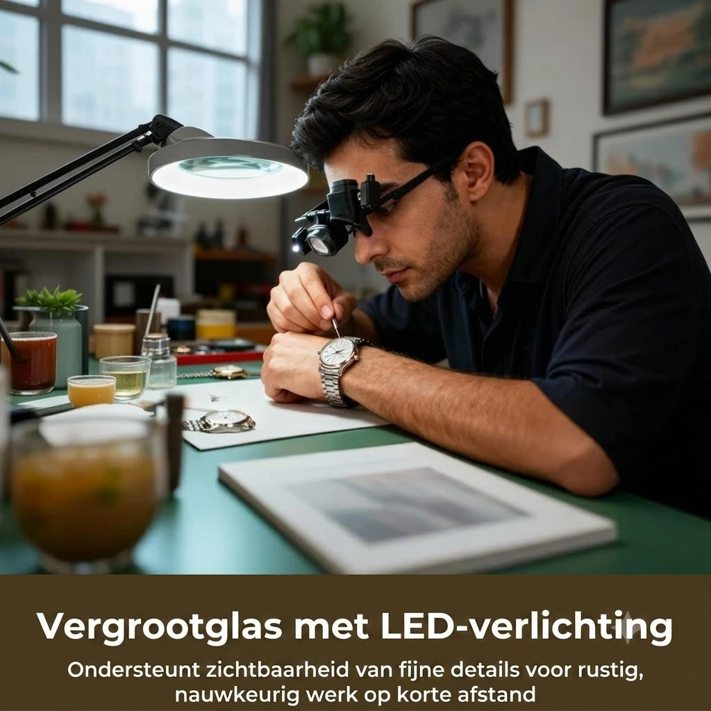 LED Loep met Verstelbare Houder