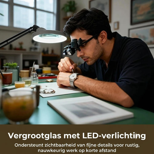 LED Loep met Verstelbare Houder