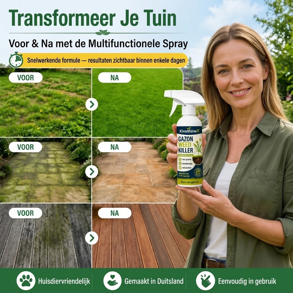 Onkruidverwijderaar voor tuin