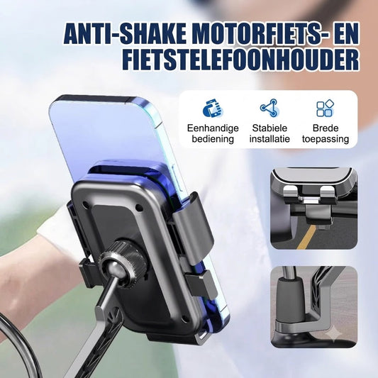 Trillingsdempende Telefoonhouder voor Fiets en Motorfiets