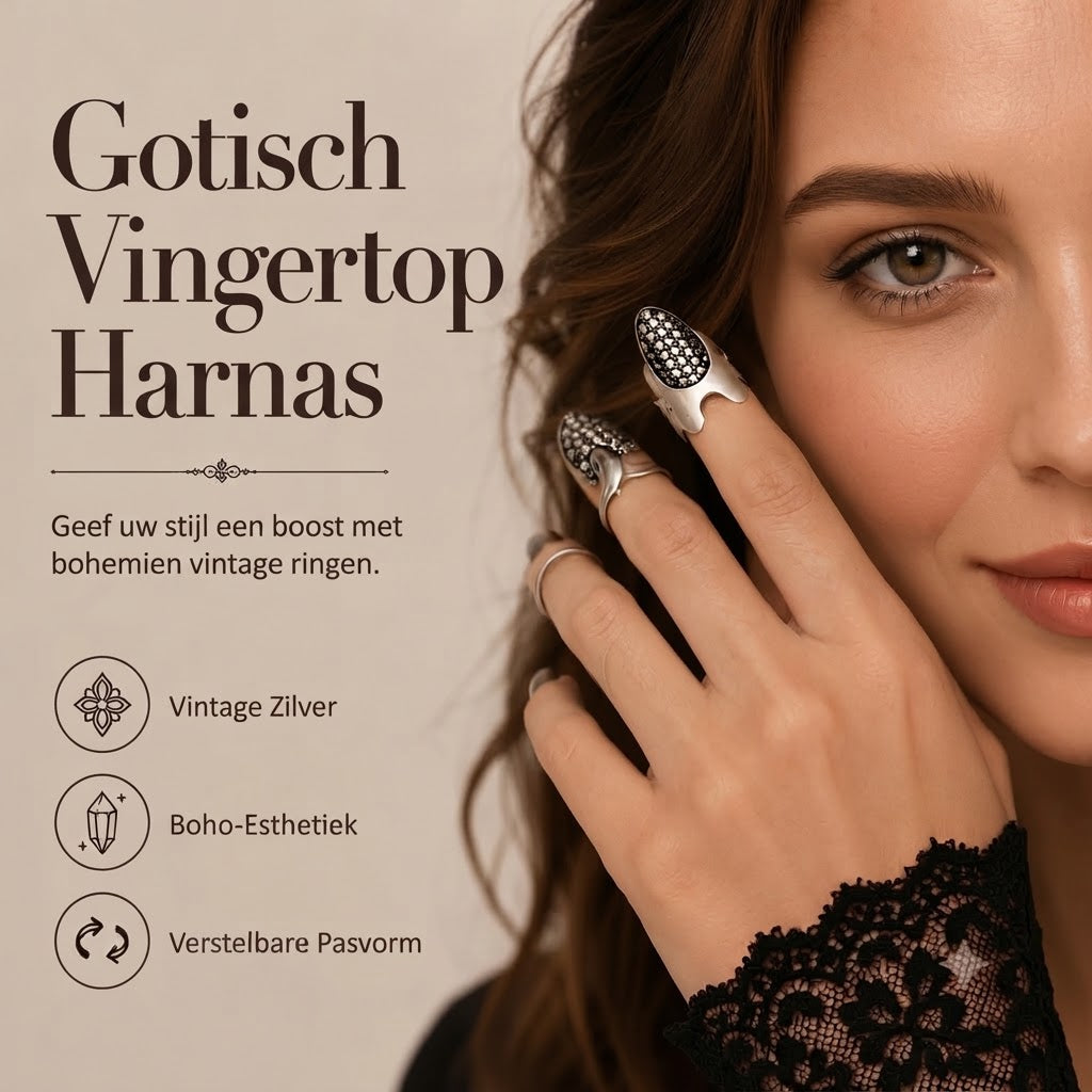 Verstelbare nagelringen set van 4