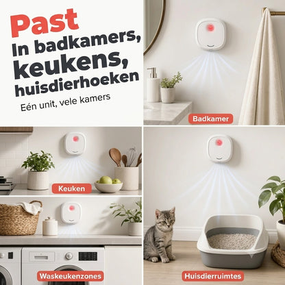 Stille Geurverwijderaar voor Huisdiergeuren
