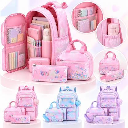 DreamPack 3 delige schoolset met glinsterende details