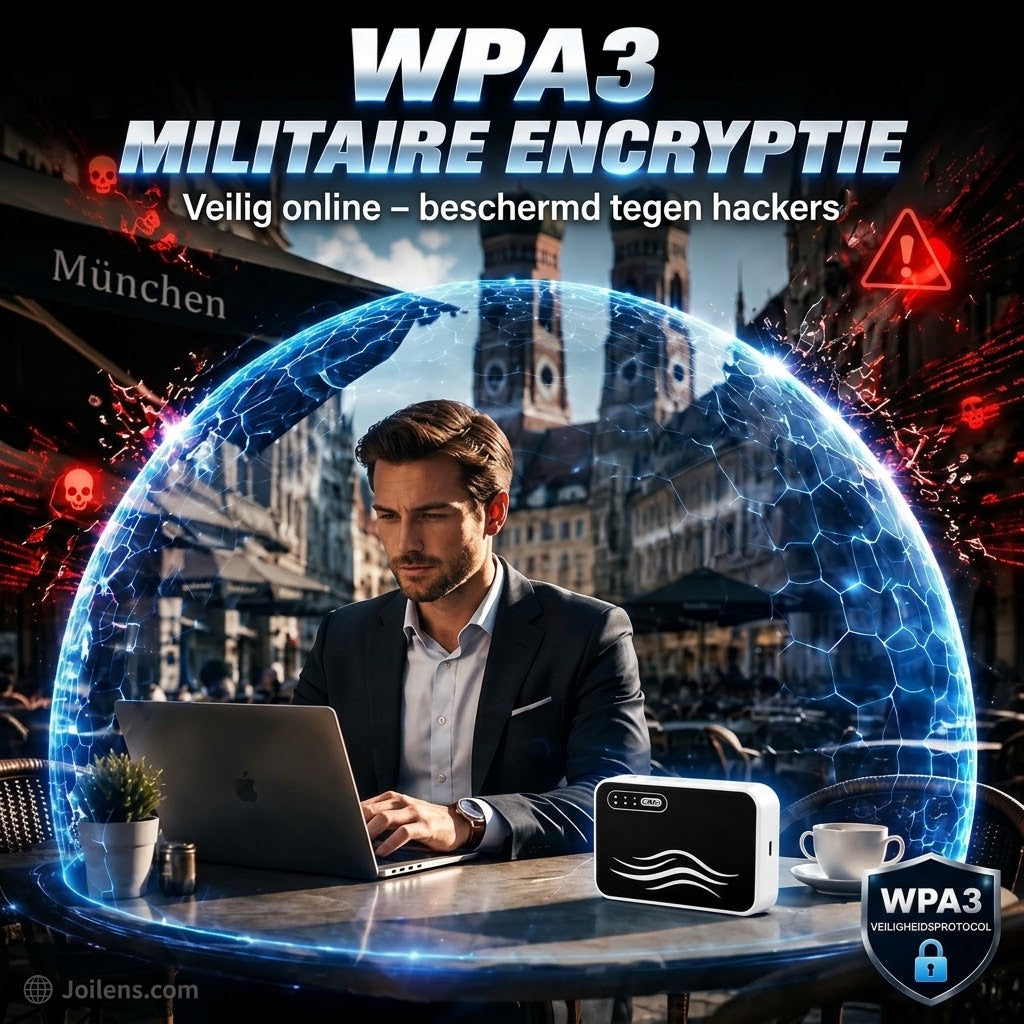 Draagbare wifi hotspot voor wereldwijd internet