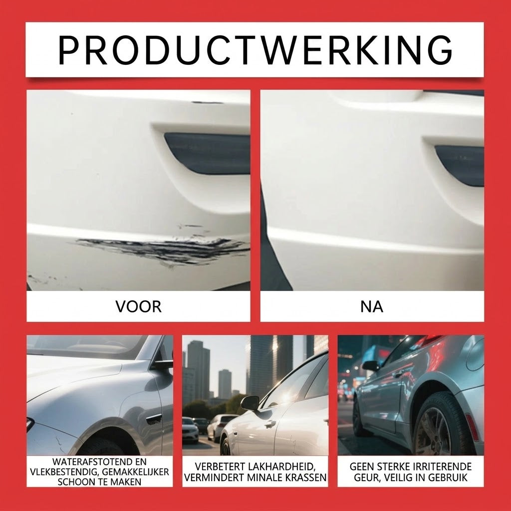 Nanokeramische hoogglans detailingspray voor auto