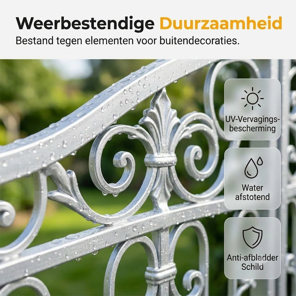 Metallic Zilververf voor Doe het Zelfprojecten