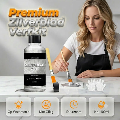 Metallic Zilververf voor Doe het Zelfprojecten