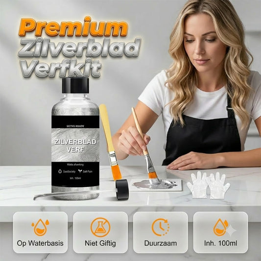 Metallic Zilververf voor Doe het Zelfprojecten