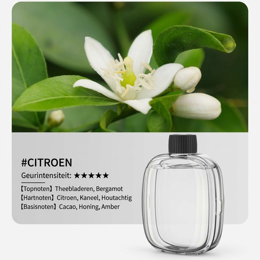 Automatische aromadiffuser voor frisse ruimtes