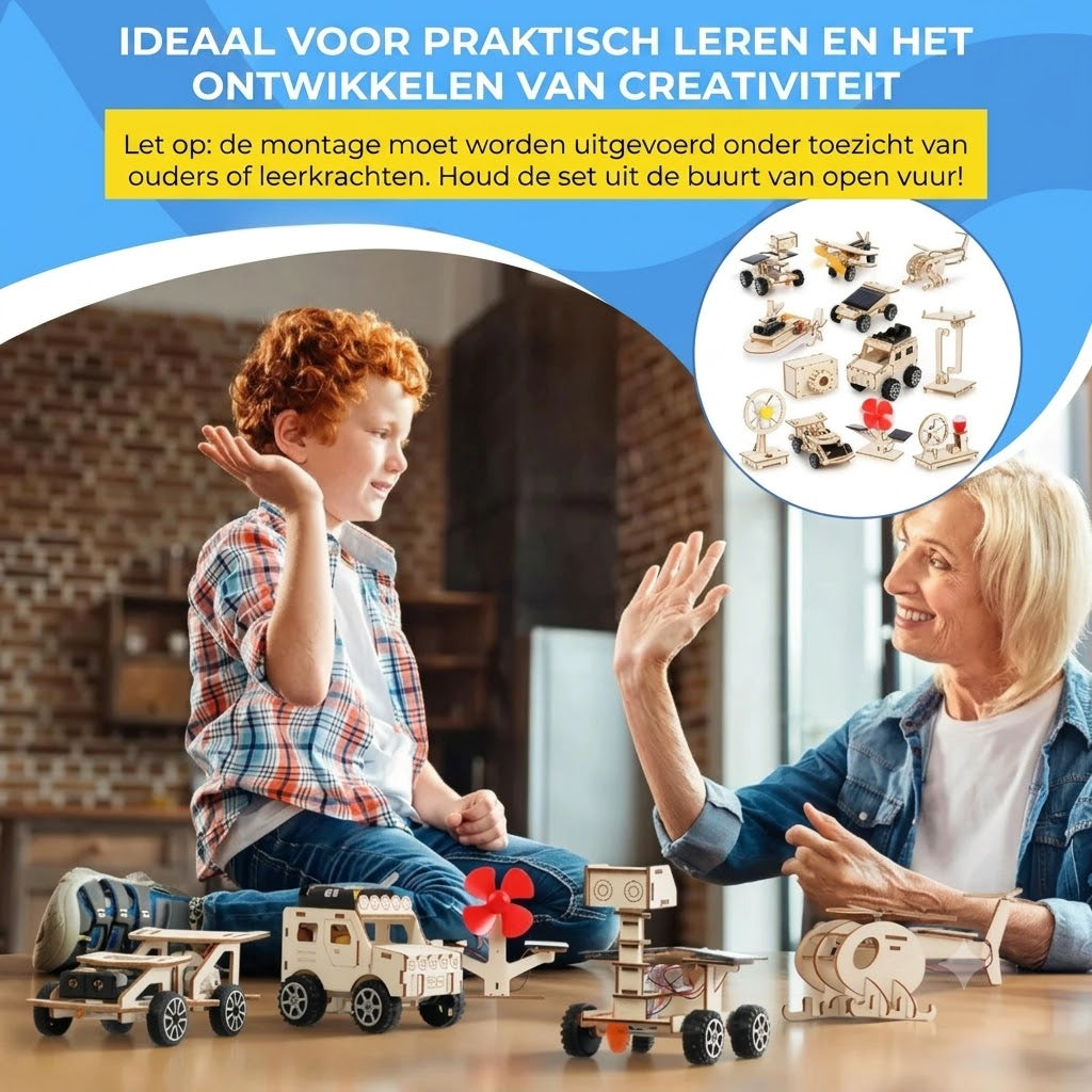 Robotbouwset zonder Gereedschap