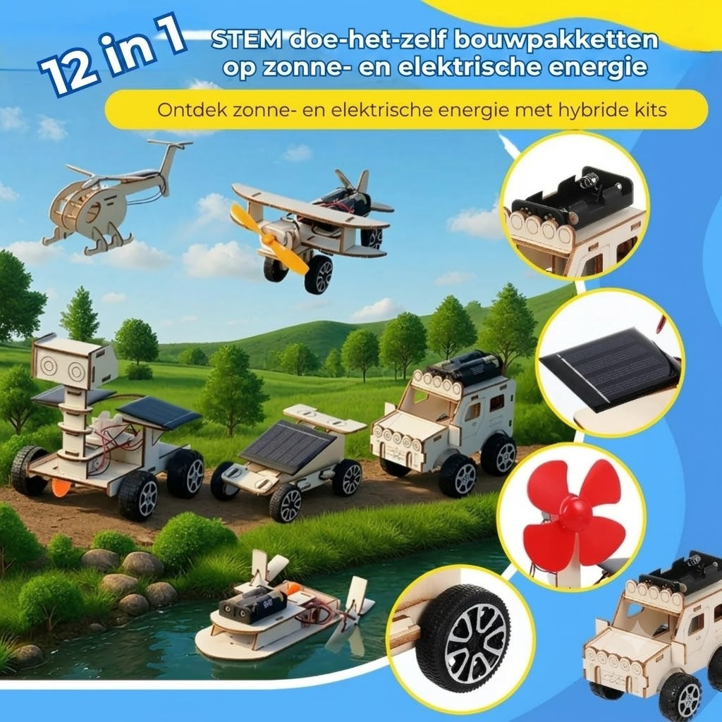 Robotbouwset zonder Gereedschap