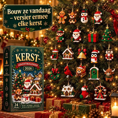 Christmas Build adventskalender met bouwbare kerstfiguren