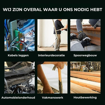 Vierzijdige magnetische digitale hoekmeter met laser