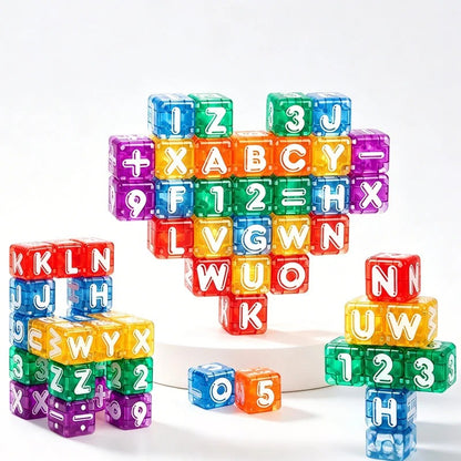 Magnetische letterblokjes en cijferblokjes voor kinderen