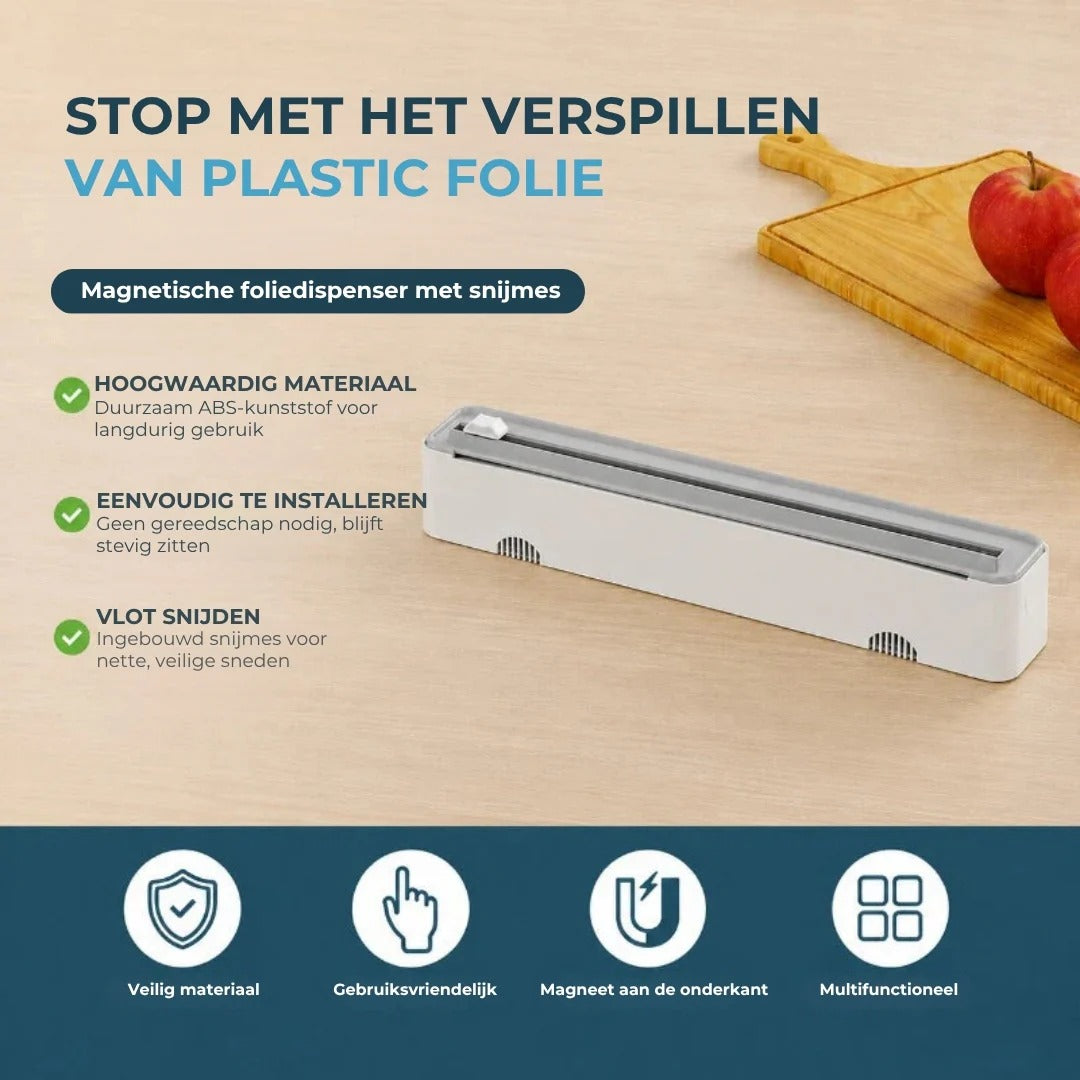 Magnetische Snijder voor Vershoudfolie