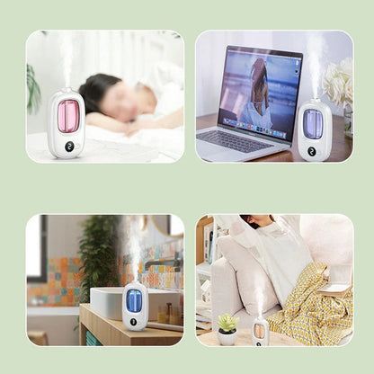 Automatische aromadiffuser voor frisse ruimtes