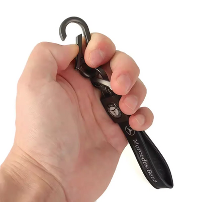Leren Sleutelhanger