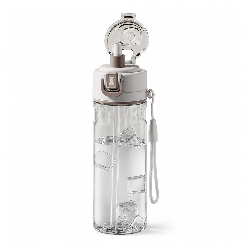 Outdoor Sports Water Bottle with Spray Mist