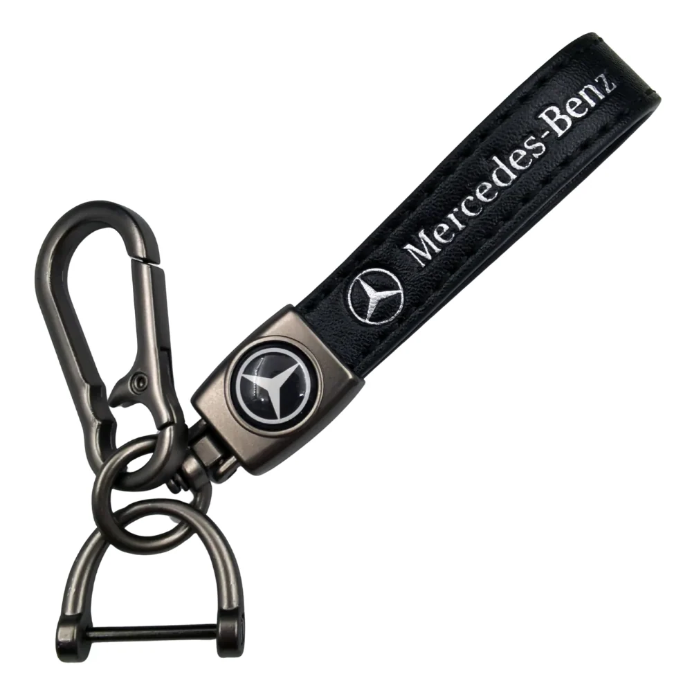 Leren Sleutelhanger