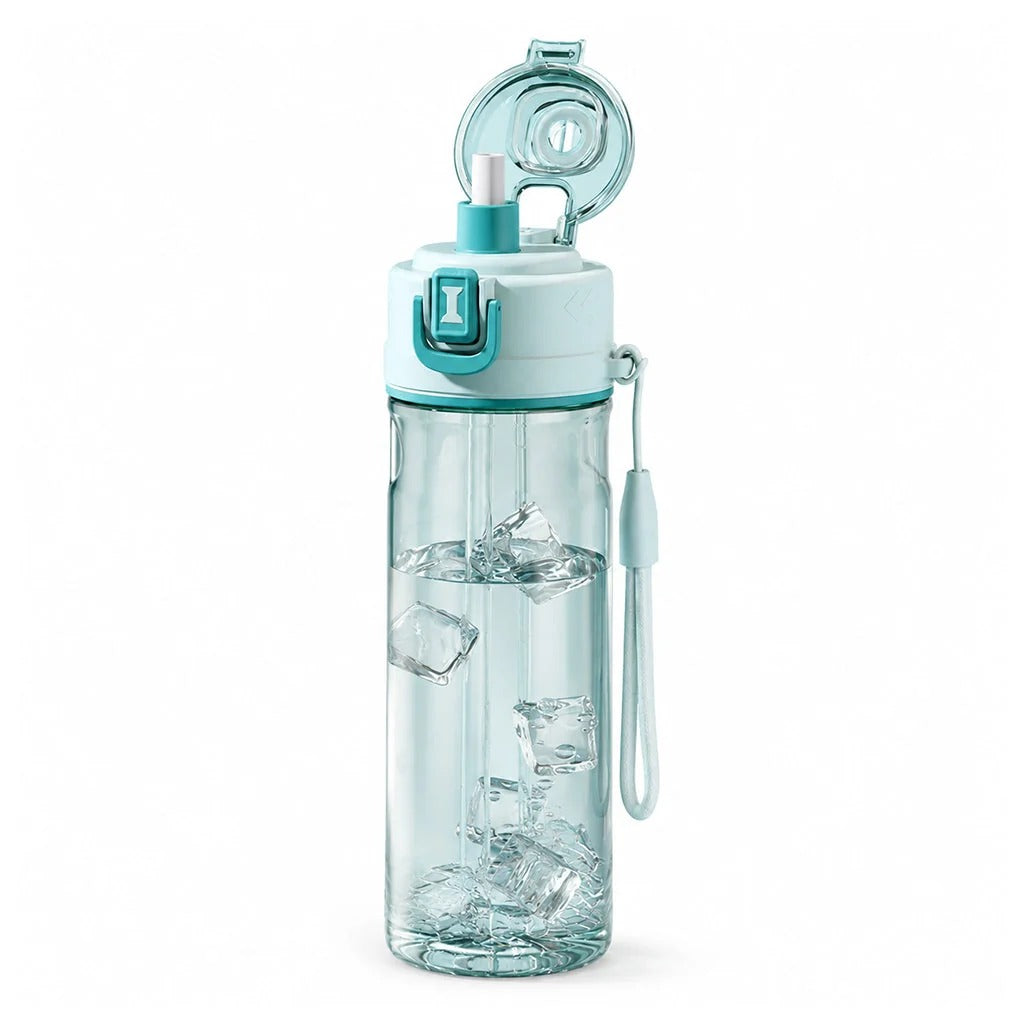 Outdoor Sports Water Bottle with Spray Mist