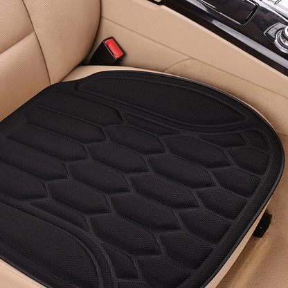 Ademend autostoelkussen met antislip en demping