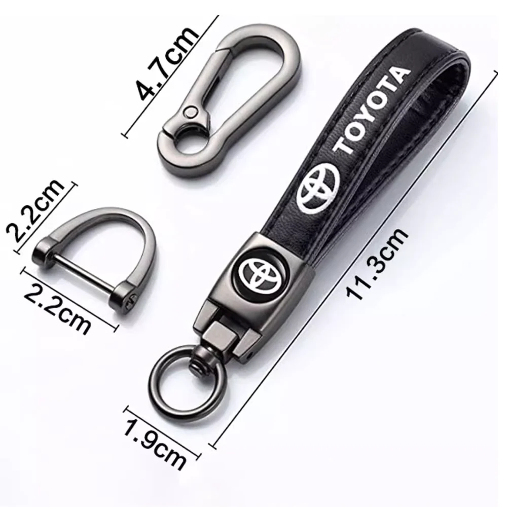 Leren Sleutelhanger