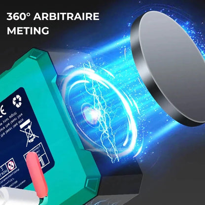 Vierzijdige magnetische digitale hoekmeter met laser