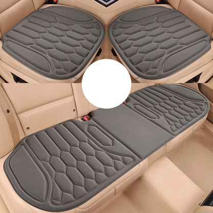 Ademend autostoelkussen met antislip en demping