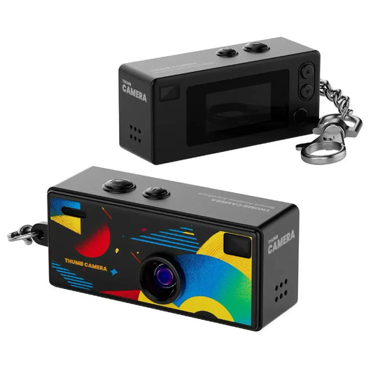 Retro mini camera sleutelhanger met 1080p HD opnames
