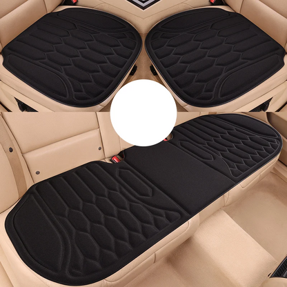 Ademend autostoelkussen met antislip en demping