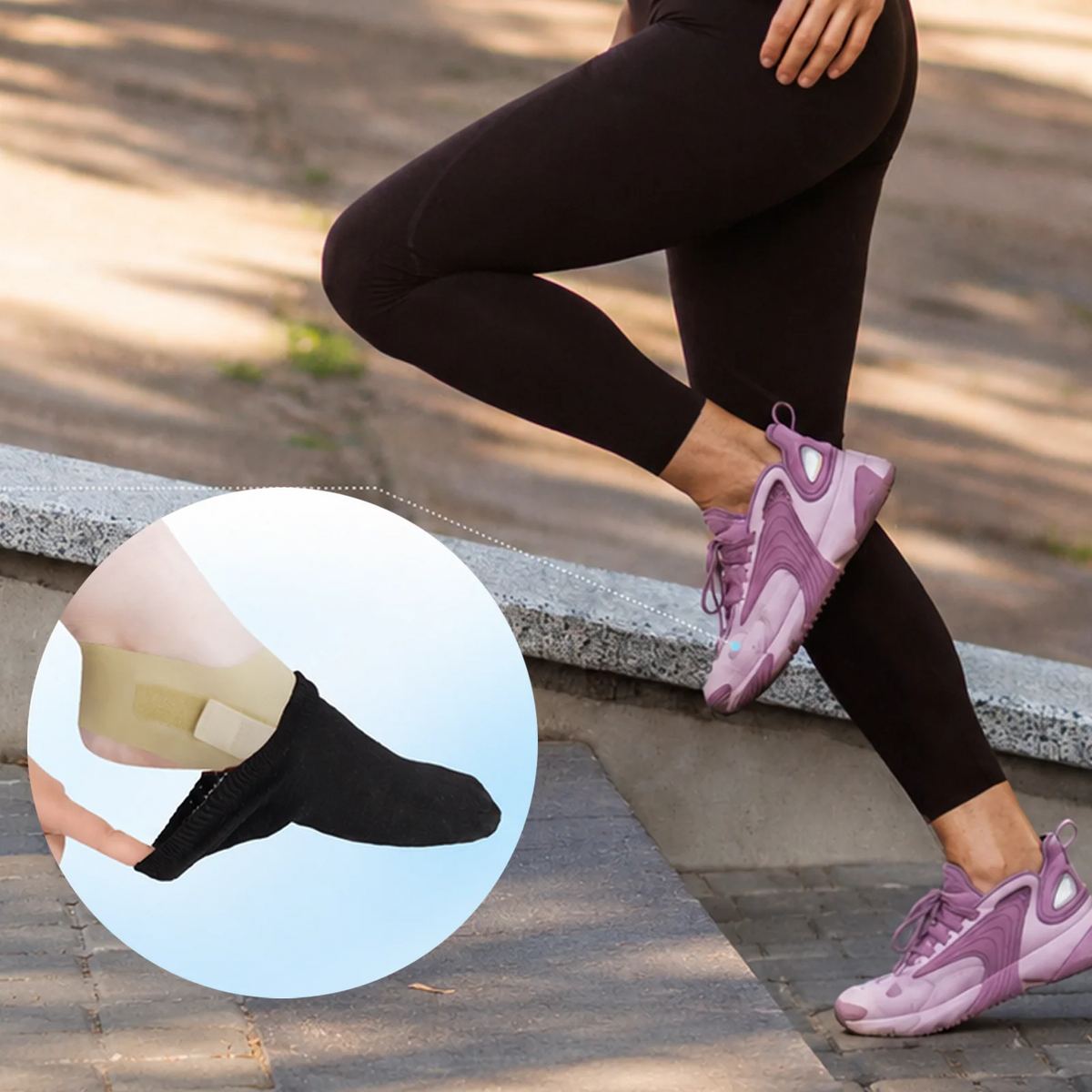 Verstelbare hallux valgus corrector voor grote teen