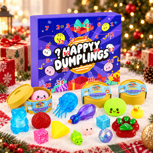 Grote squishy adventskalender 2026