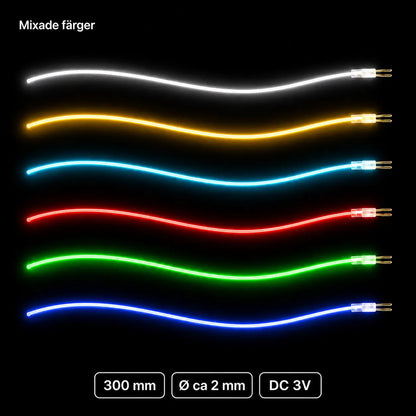 LumiNoodles knipbare flexibele LED filamenten