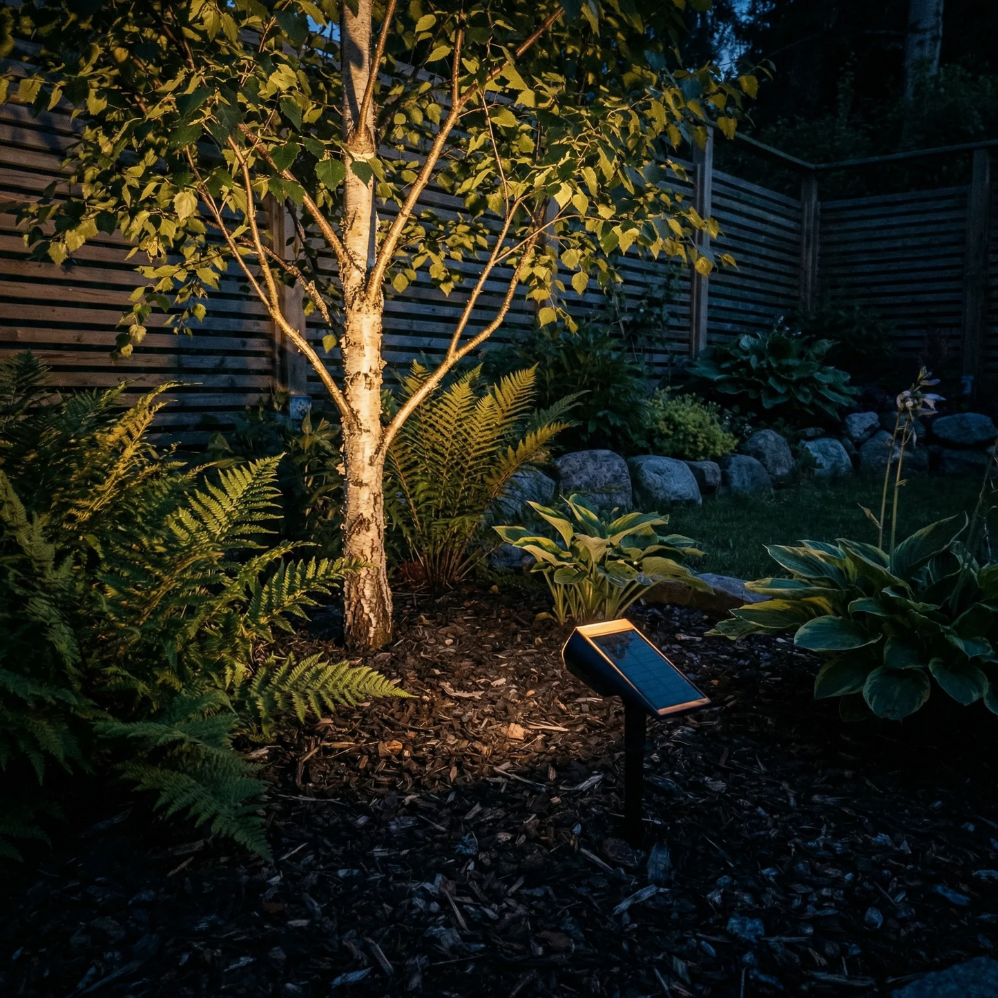 Solarlamp voor de Tuin