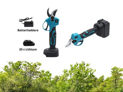 Elektrische Snoeischaar met 20V Lithiumaccu