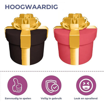 Grap cadeaudoos met 10 schroeflagen