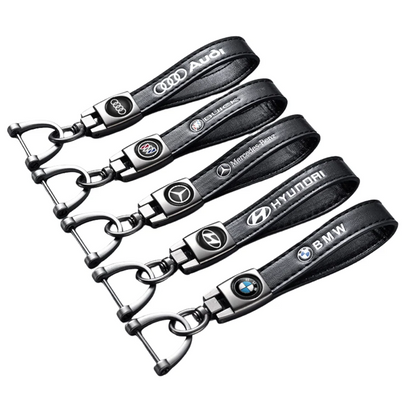 Leren Sleutelhanger
